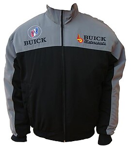 Buick Racing Jacket Black & Grey