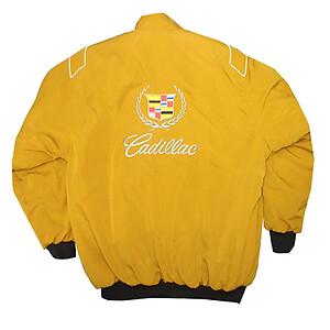 Cadillac Racing Jacket Yellow