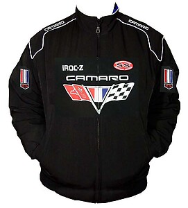 Camaro Chevrolet Racing Jacket Black