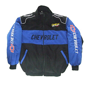 Chevrolet Racing Jacket Black & Blue