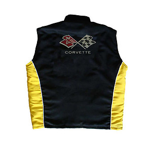 Corvette C3 Vest Black and Yellow