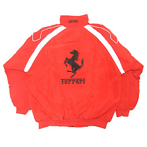 Ferrari Vodafone Style Racing Jacket Red & Black