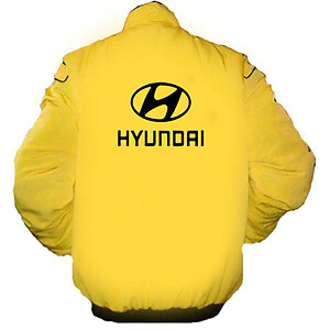 Hyundai Racing Jacket Yellow