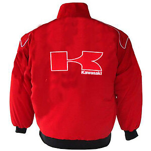 Kawasaki KX Motorcycle Jacket Red