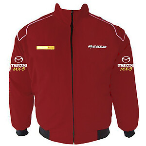 Mazda MX-5 Racing Jacket Maroon