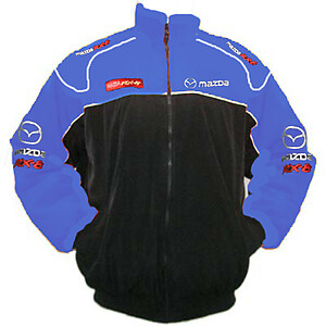 Mazda RX-8 Racing Jacket Black and Blue