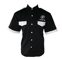 Buick Crew Shirt Black with White