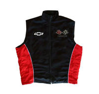 Corvette C3 Vest Black and Red