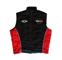Corvette C4 Vest Black and Red