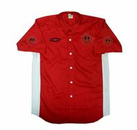 Corvette C1 Crew Shirt Red and White