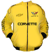 Corvette C5 Style Racing Jacket Yellow