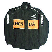 Honda Racing Jacket Orange and Black