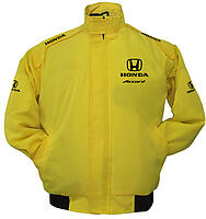 Honda Accord Racing Jacket Yellow
