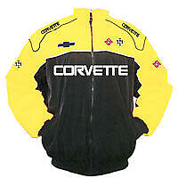 Corvette C3 Racing Jacket Yellow and Black