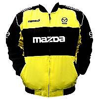 Mazda 6 Racing Jacket Yellow and Black